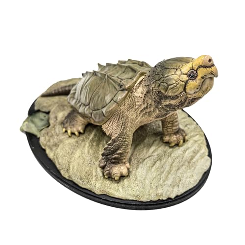 予約ショップ比較】 動物惑星 ワニガメ カメ 亀 立ち姿 21CM級 カメ目